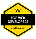 Top Web Developers badge from wadline.com.