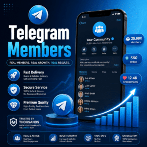 Telegram Members - 500 Members